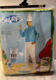 Rubies SMURFS Smurf Costume Adult Size 42-44 NEW (B43)