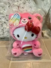 Hello Kitty 9" Care Bears Sanrio Plush NEW - IN HAND- READY TO SHIP - ✅✅