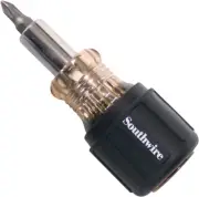 SDS6N1 58739740 Screwdriver,Stubby MULTIBIT SD6N1SMT, One Size, Black