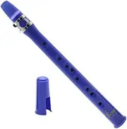 LALADEFIEE Mini Saxophone for Boys and Girls Simple Resin Easy Beginner Sax Blue Stage Performance Instrument Set