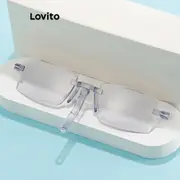 Lovito 女士休閒平光老花眼鏡一體式防藍光輻射眼鏡 LFA13645