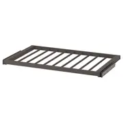 KOMPLEMENT pull-out trouser hanger, dark grey, 100x58 cm