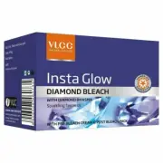 VLCC INSTA GLOW DIAMOND BLEACH CREAM FOR SPARKLING FAIRNESS 30GM