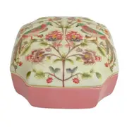 Singa Brass & Ceramic Ilsa Trinket Box