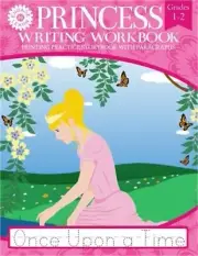 Princess Writing Workbook Printing Practice Storybook with Paragraphs (Paperback