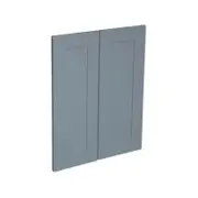 Kaboodle Danish Blue Alpine Corner Wall Cabinet Doors - 2 Pack
