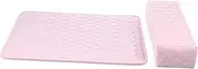 KAILIKETIY 2Pcs Nail Art Hand Rest Cushion Leather Manicure Pillow for Nail Salon Makeup Table and Training Ultra Comfortable Wrist Support for Nail Art and Display