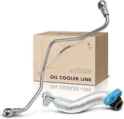 Frankberg 2 x Oil Line Turbocharger Petrol Compatible with M.i.n.i R56 Cooper S John Cooper Works 1.6L 2006-2013 M.i.n.i Cabriolet R57 Cooper S 1.6L 2007-2015 Replace# 11657534454