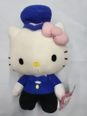Hello Kitty Small 7" inch Plush New with Tags