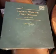 Liberty Walking Half Dollar Archival Quality Album Binder 1916-1947 LCA5