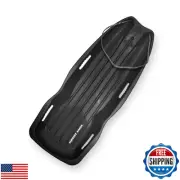 Slippery Racer Downhill Xtreme Flexible Adults and Kids Plastic Toboggan Snow