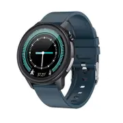 1.3 Inch Blue Silicone Heart Rate Smart Watch Smart Watches