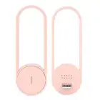 Mini Air Purifier USB Plug And Play Negative Ion Dedusting Purifier Pink Spare