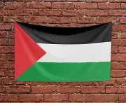 Palestine Banner | Free Palestine Banner | Premium Scrim Printed Vinyl Banner |