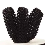 5/8"Gimp Braid Trim black color 10-yard spool