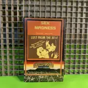 SEX MADNESS -BETAMAX BETA NOT VHS)SEALED Hollywood Home Theatre VERY RARE 437