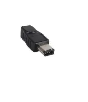 6-pin (M) to 4-pin (F) IEEE 1394 FireWire Adapter…