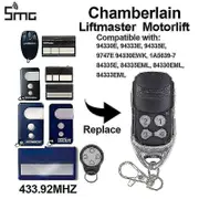 Chamberlain Liftmaster Garage-door Remote Control Motorlift 1a5639-7 D-66793 94335e 4335e 4330e 4333e 4332e Replacement 433 Mhz 94335e etc
