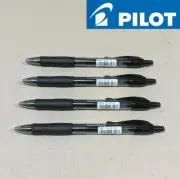 4 x PILOT G2 Gel Ink Retractable Roller Ball Pen Black 0.7mm Fine BL-G2-7