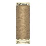 Gutermann Sew-All Polyester Sewing Thread 100mt - 265 - Mid Beige