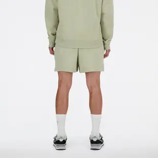 New Balance 短褲 Iconic Collegiate 男 棉褲 刷毛 NB [ACS] MS41569OVN