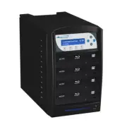 SharkBluCP 4 Target Blu-ray BDXL DVD CD Disc Duplicator with USB 3.0 + 2 TB HDD