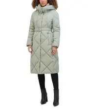 Kenneth Cole Hooded Puffer Coat