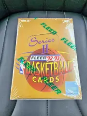 1992-1993 Fleer Basketball NBA Series 2 Box MINT Jordan Pippen Shaq RC MINT