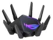 ASUS GT-AXE16000 Quad-Band WiFi 6E (802.11ax) Gaming Router, New 6GHz Band, Dual