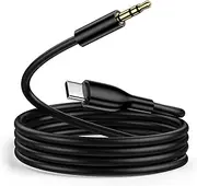 USB C to 3.5mm Headphone Jack Adapter 3FT Type C to 3.5mm Audio Aux Cord Male Car Stereo Cable for Samsung Galaxy S24 Ultra A15 5G A55 A35 A54 A14 S23 A25 S22+ S21,iPhone 15 Pro Max Plus,Pixel 8 Pro 7