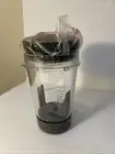 NEW - 14 oz Ninja Power Nutri Bowl Cup with Lid for Ninja Smoothie Blender