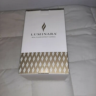 LUMINARA Real Flame Effect Tealight Candle Remote Timer NEW! Berry Ornament