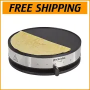 Electric Crepe Maker with 13" Nonstick Griddle - Versatile Kitchen Essential