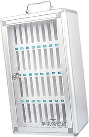 Generic Cell Phone Locker Lock Box Wall Mounted Phone Storage Cabinet Pocket Chart for Office, 36 Slots