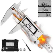 Digital Caliper,6 Inches Electronic Digital Vernier Caliper Measuring Tool,Al...