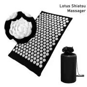 Yoga Massage (Mat+Pillow+Bag) Muscle Relaxation Acupressure Cushion Relax Body