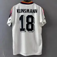 在飛比找蝦皮購物優惠-1994年世界杯球衣足球短袖襯衫運動klinsmann MA