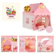 Kid Tent with Mat, Star Lights - Kids Play Tents for Toddlers Kids Tents Indo...