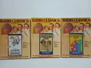 3 NEW Radio Classics Cassette Tapes~Jack Benny-Fibber McGee and Molly- Big Band