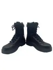 Bates E02320 8in Colder Weather Insulated Steel Toe Black Side Zip Boot