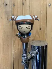Mighty Morphin Power Rangers Beer Keg Tap Handle Villain Rita Repulsa MinI TV