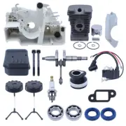 Crankcase 38mm Cylinder Piston Crankshaft Kit For Stihl MS170 MS180 017 018 Saw