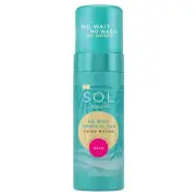 Sol by Jergens, Instant Sunless Self Tanner Mousse, No Wait Tropical Tan Deep Co