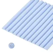 20 Pcs Blue Purple 1/2 Cylinder Sealing Wax Stick Glue Gun Wax Seal Rod