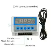 AC 220V Digital Thermostat 6600W 30A Temperature Controller Temperature Control