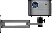 Foldable Projector Wall Mount Universal Adjustable Ceiling Wall Projector Mount Stand Aluminum Alloy Projectors Bracket (Wall Mount)