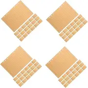 NUOBESTY 4sets Refillable Binder Paper Paper Lined Notebook A5 Planner Insert College Ruled 80sheets*4