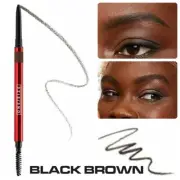 O/S One Size BrowKiki Micro Brow Defining Pencil FULL SIZE 07 Black Brown $22
