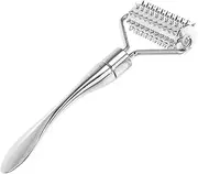 SHERCHPRY Eye Cream Stick Meat Tenderizers Warm Compress for Eyes Meat Hammer Hand Massage Chicken Tenderizer Roller Cervical Spine Massager Meet Tenderizer Tool Stainless Steel Silver