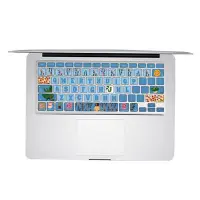 在飛比找Yahoo!奇摩拍賣優惠-筆電鍵盤保護膜 適用macbook鍵盤膜air13寸防塵罩P